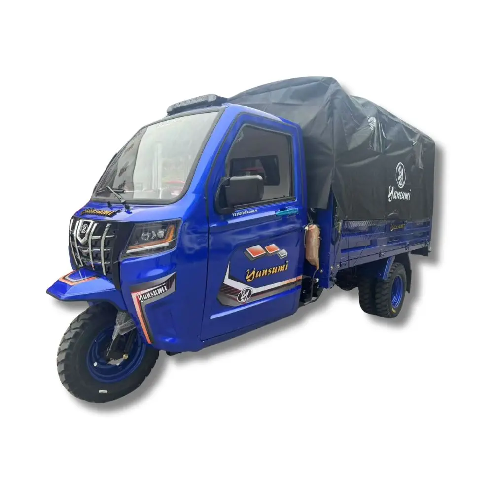 MOTO CARGUERO 350 FARAON CON PUERTAS DE LA MARCA YANSUMI