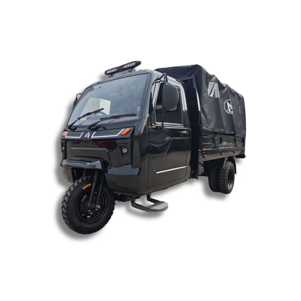 motocarguero con timon de auto 350