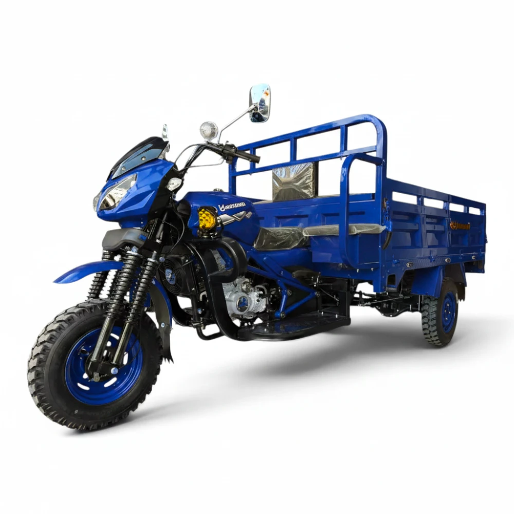 Motocarguero-250-color-azul-de-la-marca-yansumi-ys250gt1-zw Motocarguero 250 de color azul de la marca Yansumi.